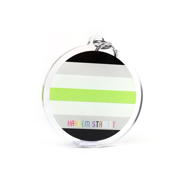 Keyring - Agender Flag - Harlem Starlet