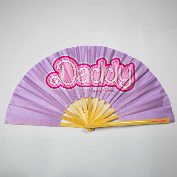 Bamboo Clack Fan - Daddy in Lilac - Harlem Starlet