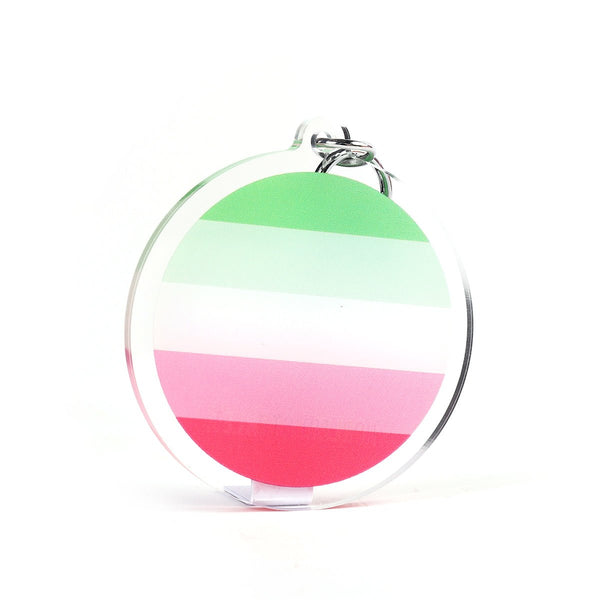 Keyring - Abrosexual Flag - Harlem Starlet