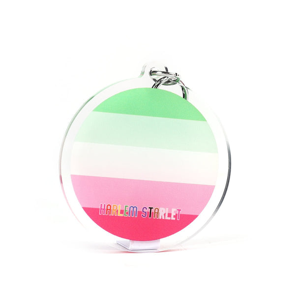 Keyring - Abrosexual Flag - Harlem Starlet