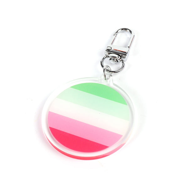 Keyring - Abrosexual Flag - Harlem Starlet