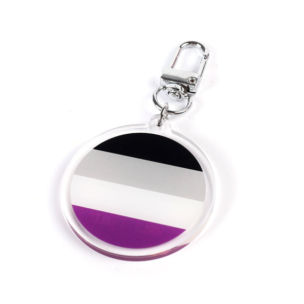 Keyring - Asexual Flag - Harlem Starlet