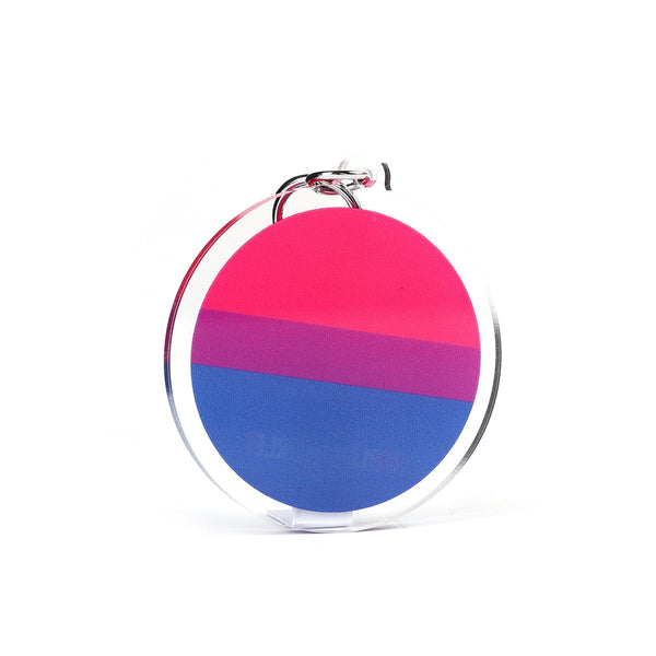 Keyring - Bisexual Flag - Harlem Starlet