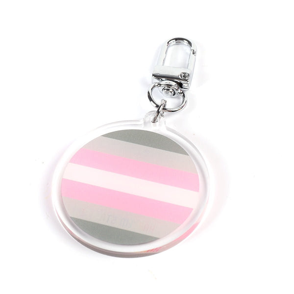 Keyring - Demigirl Flag - Harlem Starlet