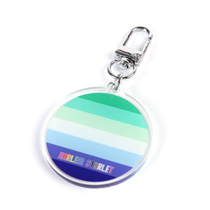 Keyring - Gay Male Flag - Harlem Starlet