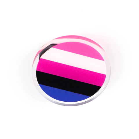 Pin - Genderfluid Flag - Harlem Starlet